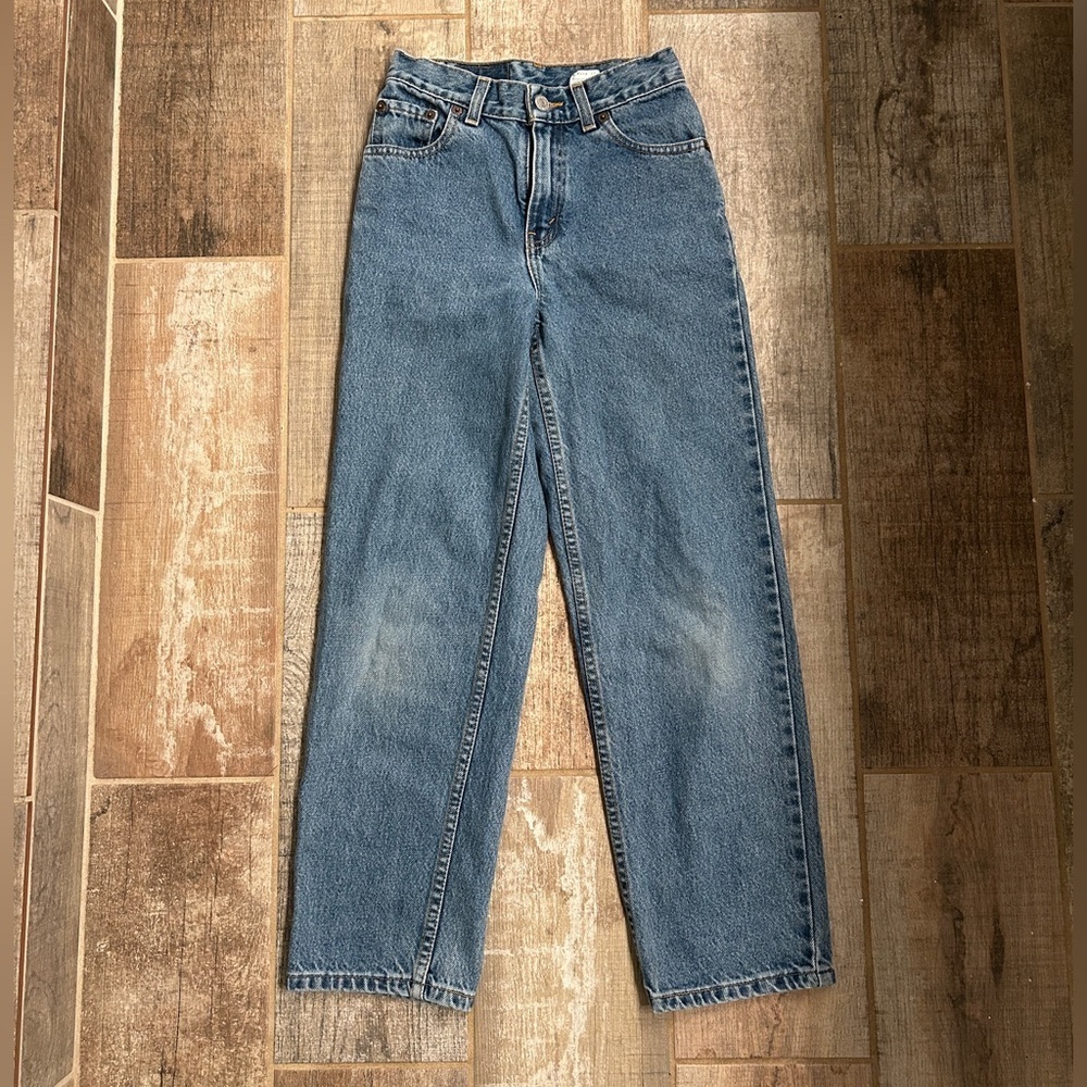 Vintage Boys Levi’s 550’s size 12 slim - Picture 2 of 5